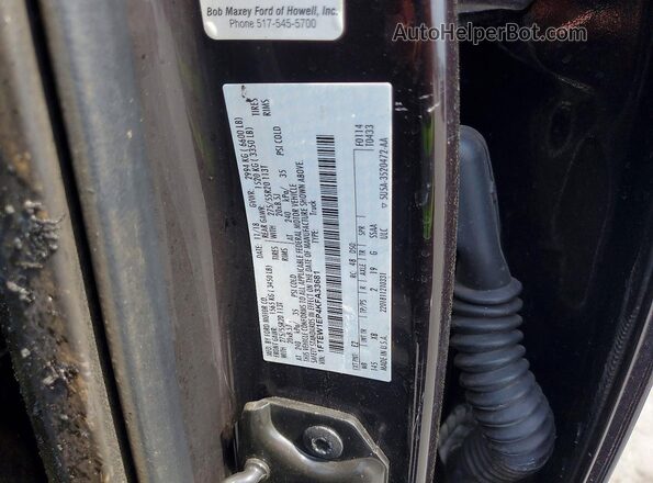 1FTEW1EP4KFA33681 2019 FORD F150 Brown Widok komory silnika