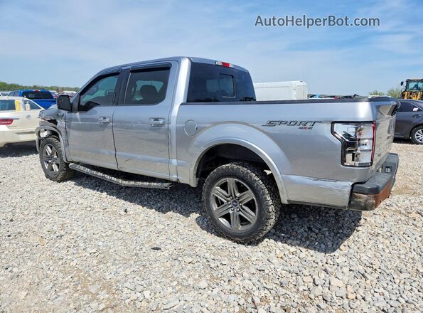 1FTEW1EP4LKE27710 2020 FORD F150 Silver Հետևի ձախ