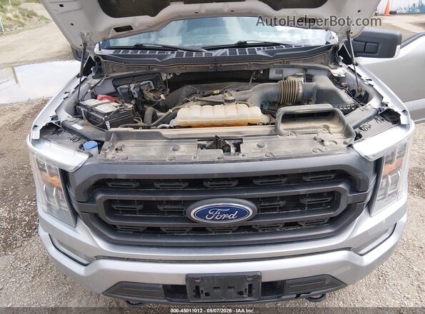 1FTEW1EP4NFB18623 2022 FORD F150 Серебряный Вид сзади
