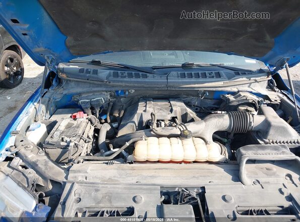 1FTEW1EP5GFC09080 2016 FORD F150 Синий Вид сзади