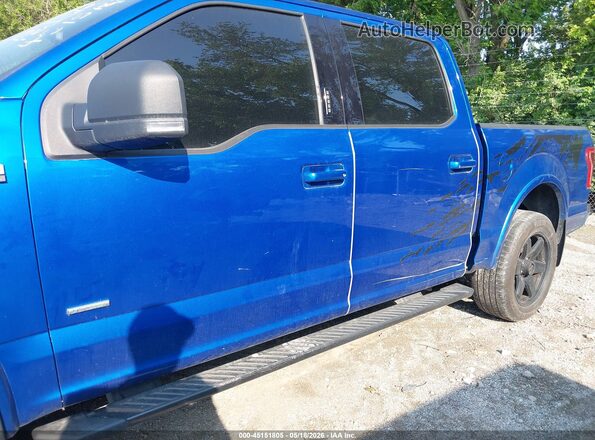 1FTEW1EP5GFC09080 2016 FORD F150 Синий Вид спереди