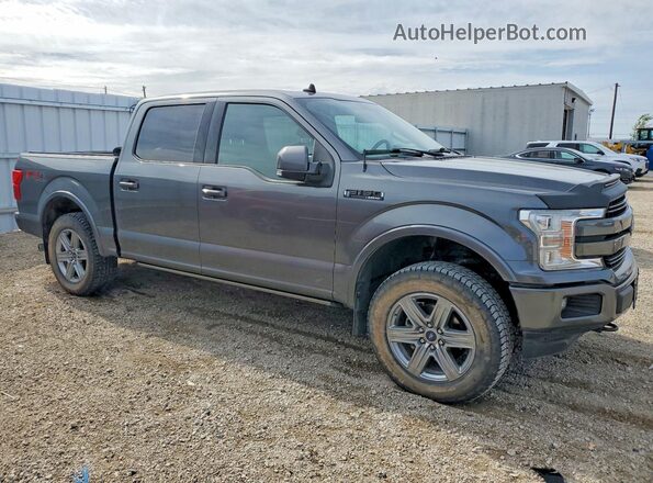 1FTEW1EP5KFC71474 2019 FORD F150 Gray Առջևի աջ