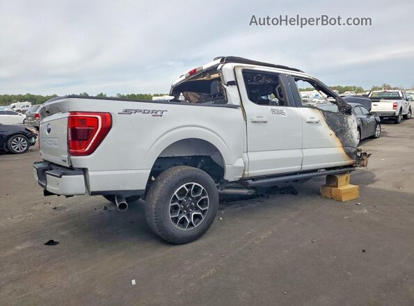 1FTEW1EP5NFB82556 2022 FORD F150 Белый Задняя правая четверть
