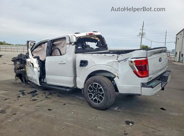 1FTEW1EP5NFB82556 2022 FORD F150 Белый Задняя левая четверть