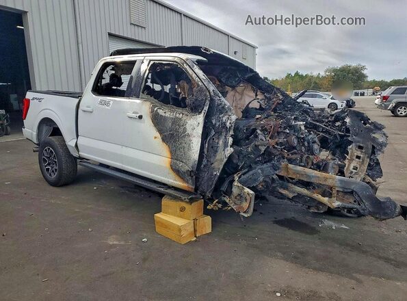 1FTEW1EP5NFB82556 2022 FORD F150 Белый Передняя правая четверть