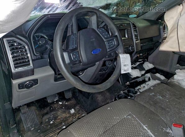 1FTEW1EP6GFB05813 2016 FORD F150 Brown Вид панелі приладів