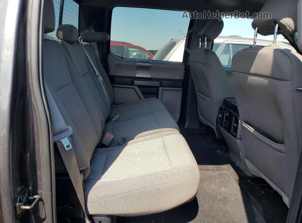 1FTEW1EP6JFA85652 2018 FORD F150 Серый Вид задних сидений