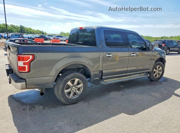 1FTEW1EP6JFD78466 2018 FORD F150 Gray Tył prawy
