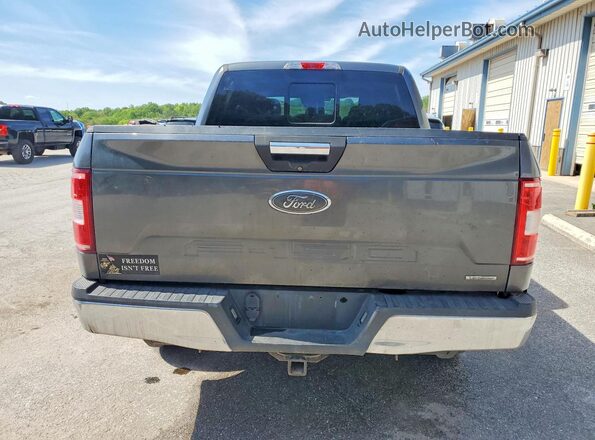 1FTEW1EP6JFD78466 2018 FORD F150 Gray Widok z tyłu