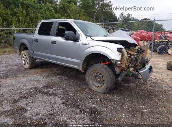 1FTEW1EP6LKE61101 2020 FORD F150 Серебряный Передняя правая четверть