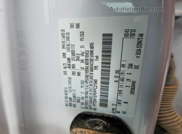 1FTEW1EP6PFC21545 2023 FORD F150 White Вид підкапотного простору