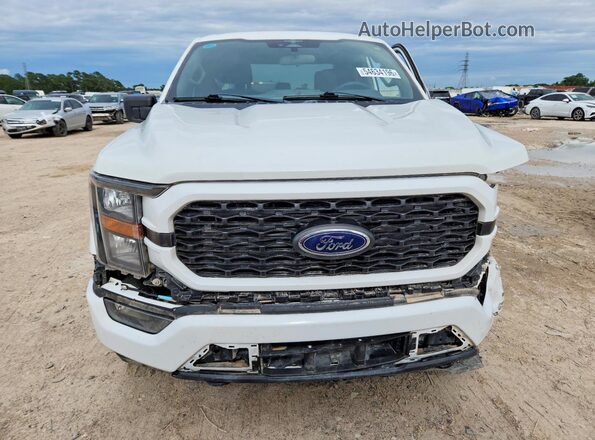 1FTEW1EP6PFC21545 2023 FORD F150 White Вид спереду