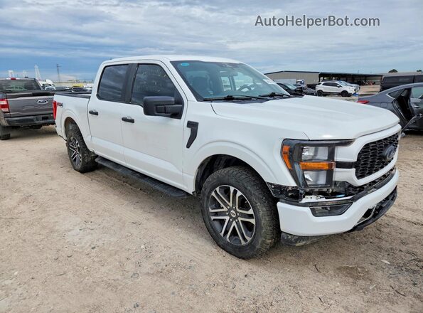1FTEW1EP6PFC21545 2023 FORD F150 White Передня права чверть