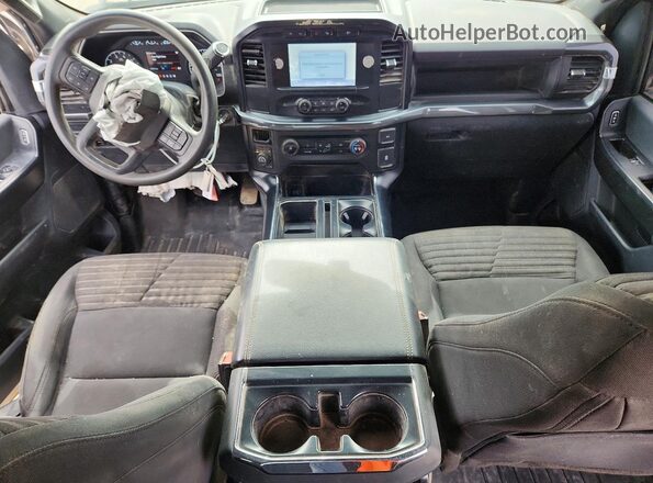 1FTEW1EP6PFC21545 2023 FORD F150 White Вид панелі приладів