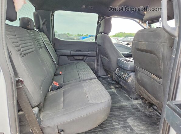 1FTEW1EP6PFC21545 2023 FORD F150 White Вид задніх сидінь