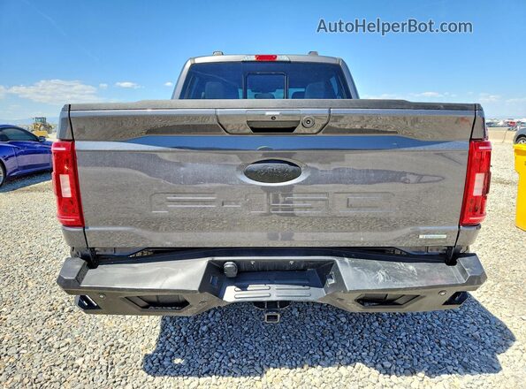 1FTEW1EP6PFD34055 2023 FORD F150 Gray Rear view