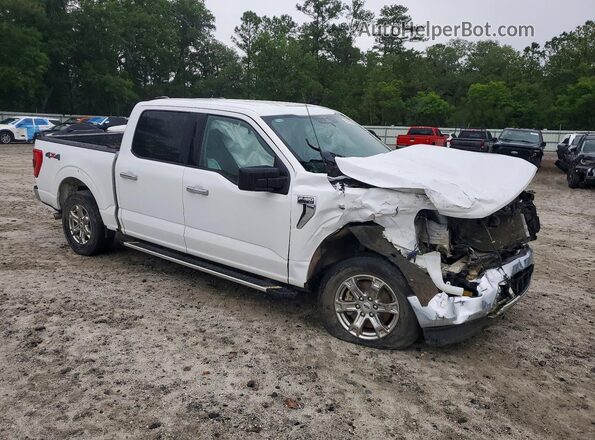 1FTEW1EP6PKD83294 2023 FORD F150 Белый Передняя правая четверть