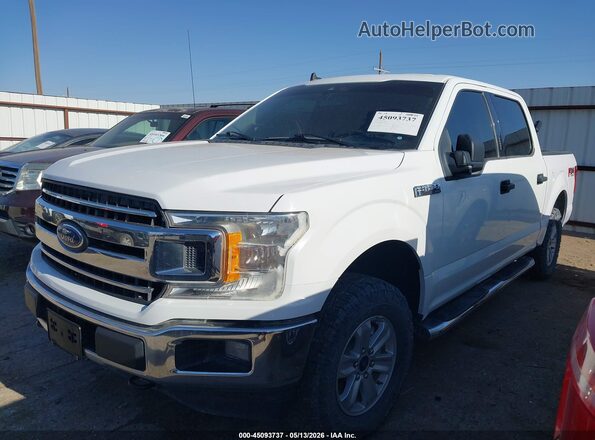 1FTEW1EP7LKF20706 2020 FORD F150 Белый Передняя левая четверть