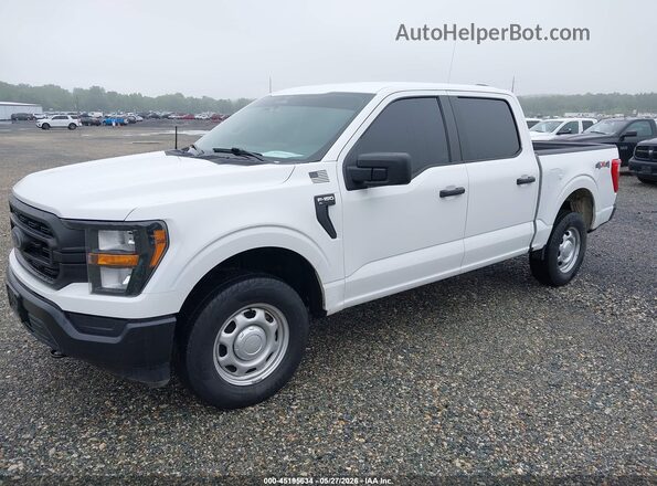 1FTEW1EP7PKF10053 2023 FORD F150 Белый Передняя левая четверть