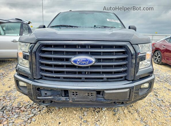 1FTEW1EP8GKE34052 2016 FORD F150 Черный Вид спереди