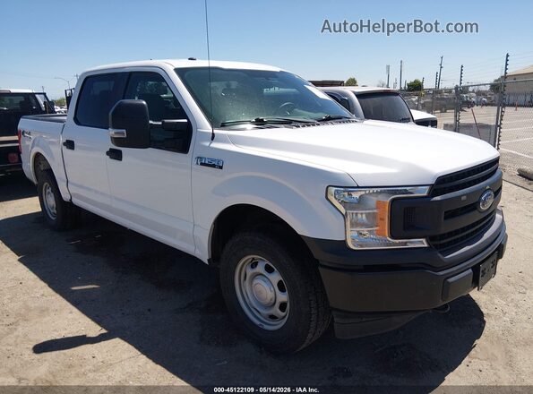 1FTEW1EP8JKF08500 2018 FORD F150 Белый Передняя правая четверть