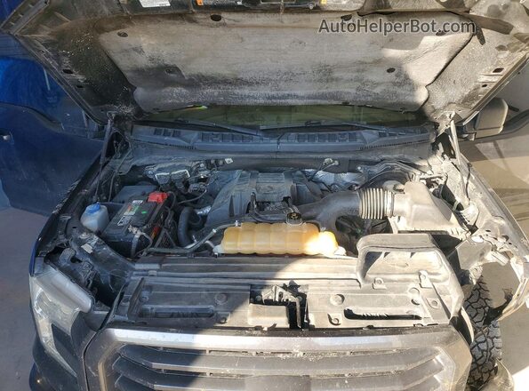 1FTEW1EP9GFB00069 2016 FORD F150 Black უკანა სალონის ხედი