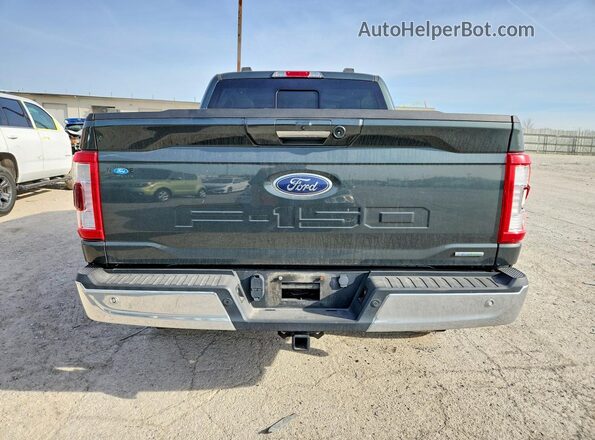 1FTEW1EP9MKD00355 2021 FORD F150 Черный Вид сзади