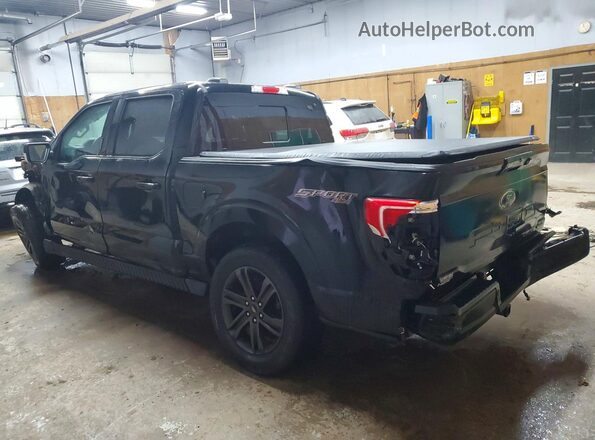 1FTEW1EP9NFC09323 2022 FORD F150 Black Trasero izquierdo