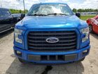 2016 Ford F150 Supercrew Синий vin: 1FTEW1EPXGFA61637