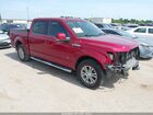 2016 Ford F-150 Lariat Red vin: 1FTEW1EPXGFA64294