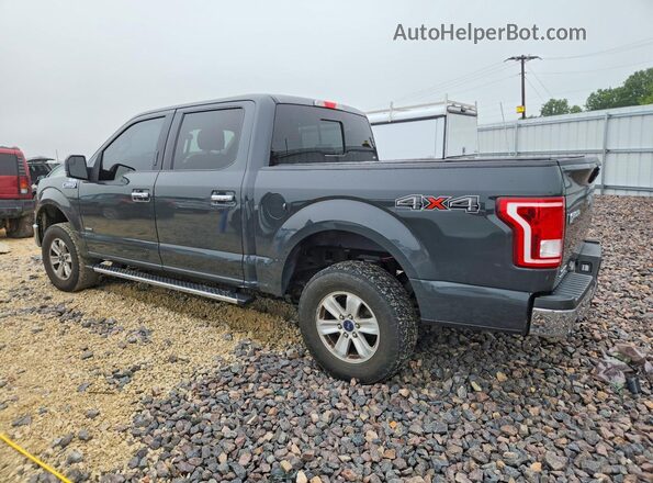 1FTEW1EPXHKC43783 2017 FORD F150 Серый Задняя левая четверть