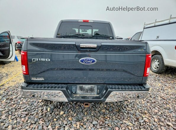 1FTEW1EPXHKC43783 2017 FORD F150 Серый Вид сзади
