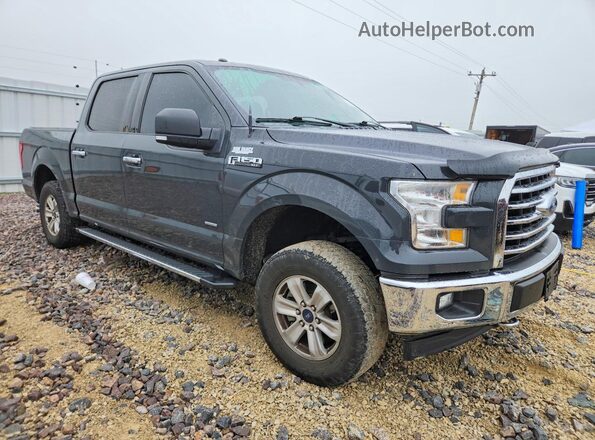 1FTEW1EPXHKC43783 2017 FORD F150 Серый Передняя правая четверть
