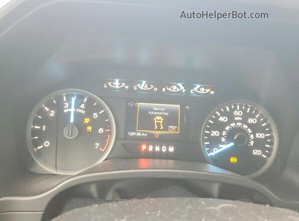 1FTEW1EPXJFD68166 2018 FORD F150 Gray Vista del cuadro de instrumentos
