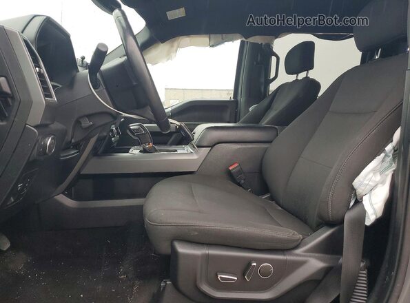 1FTEW1EPXJFD68166 2018 FORD F150 Gray Vista interior delantera