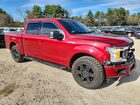 2018 Ford F150 Supercrew Red vin: 1FTEW1EPXJFD89549