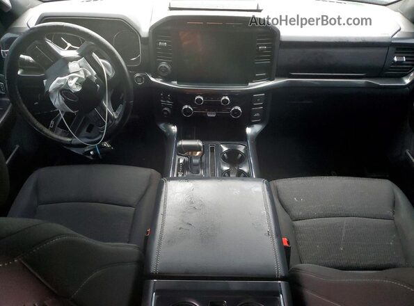 1FTEW1EPXPFA26872 2023 FORD F150 Black Vista del salpicadero