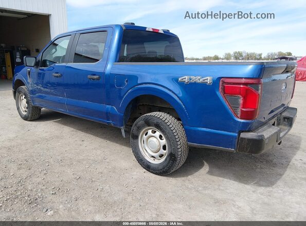 1FTEW1LP8RKE54162 2024 FORD F150 Blue Tył lewy