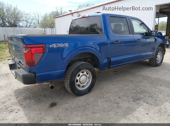 1FTEW1LP8RKE54162 2024 FORD F150 Blue Tył prawy