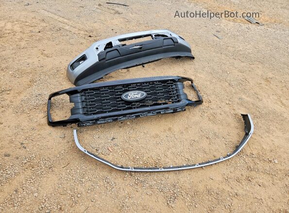 1FTEW2KP1RKD91669 2024 FORD F150 Серебряный Вид подкапотного пространства