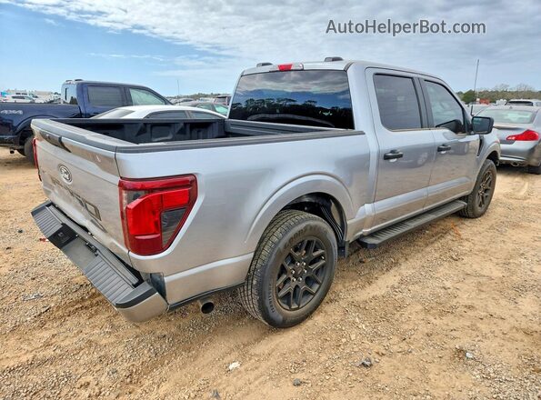 1FTEW2KP1RKD91669 2024 FORD F150 Серебряный Задняя правая четверть
