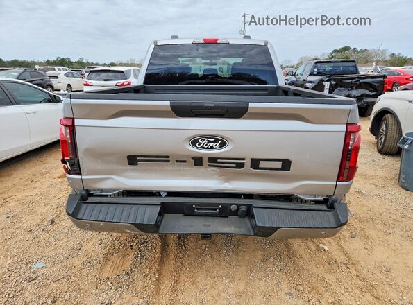 1FTEW2KP1RKD91669 2024 FORD F150 Серебряный Вид сзади
