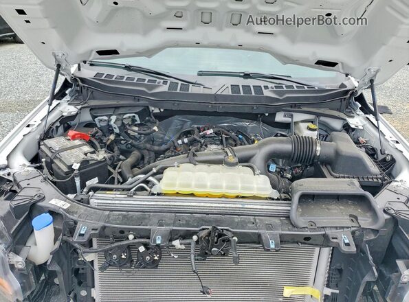 1FTEW2KP7SKE87165 2025 FORD F150 White Սալոնի հետևի տեսք