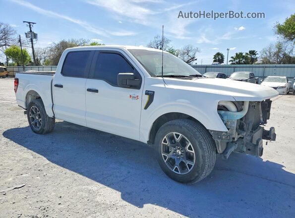 1FTEW2KP8RKD58443 2024 FORD F150 Белый Передняя правая четверть