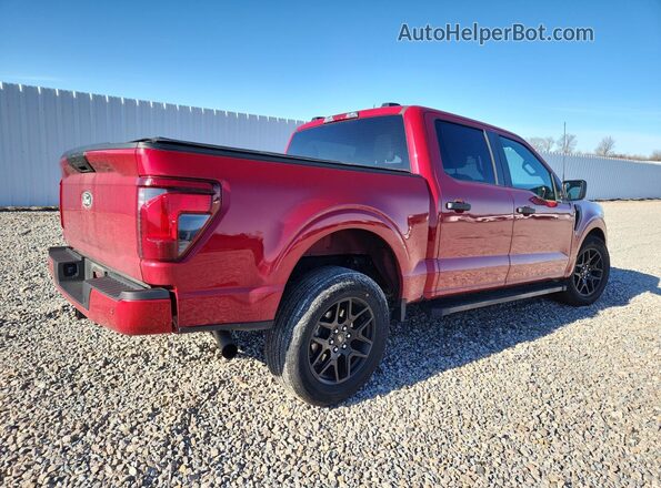 1FTEW2KP9RKF74544 2024 FORD F150 Red Задня права чверть