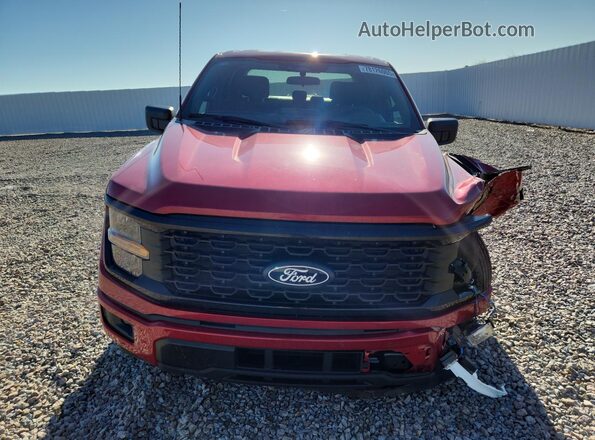 1FTEW2KP9RKF74544 2024 FORD F150 Red Вид спереду