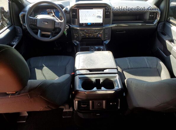 1FTEW2LPXSKE17917 2025 FORD F150 Угольный Вид панели приборов