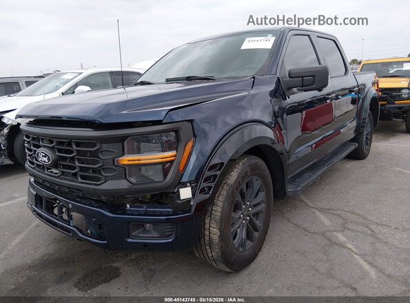 1FTEW3K58RFB86931 2024 FORD F150 Navy Przód lewy