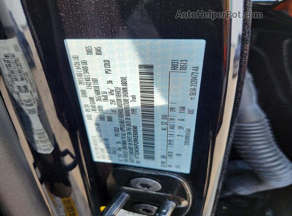 1FTEW3KP2RKE80690 2024 FORD F150 Black Вид підкапотного простору