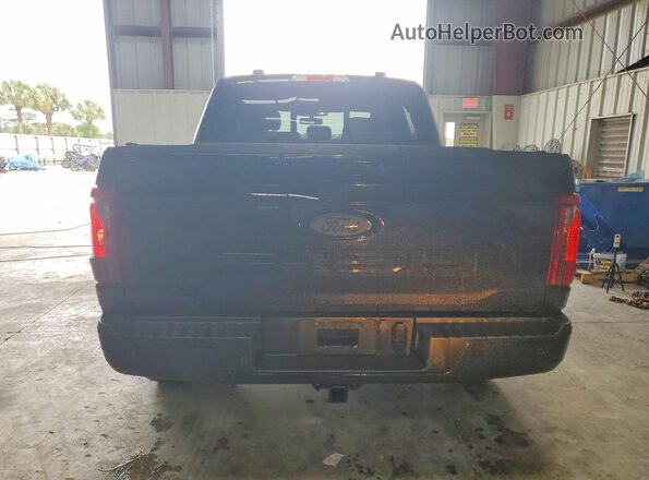 1FTEW3KP9RKE89063 2024 FORD F150 Черный Вид сзади